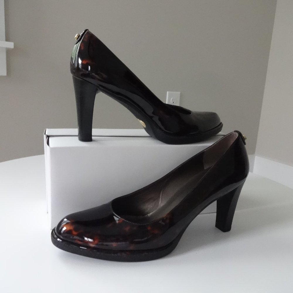 Stuart Weitzman Tortoise Shell Heels - image 1